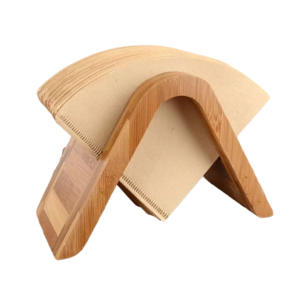 Drevený stojan na kávové filtre