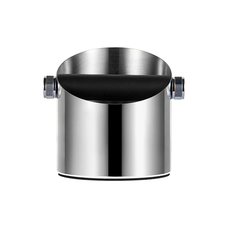 odklepavac-na-kavu_knock-box_strieborný Odklepávač na kávu (knock box) strieborný