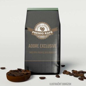 70% arabika 30% robusta zmes Adore Exclusive