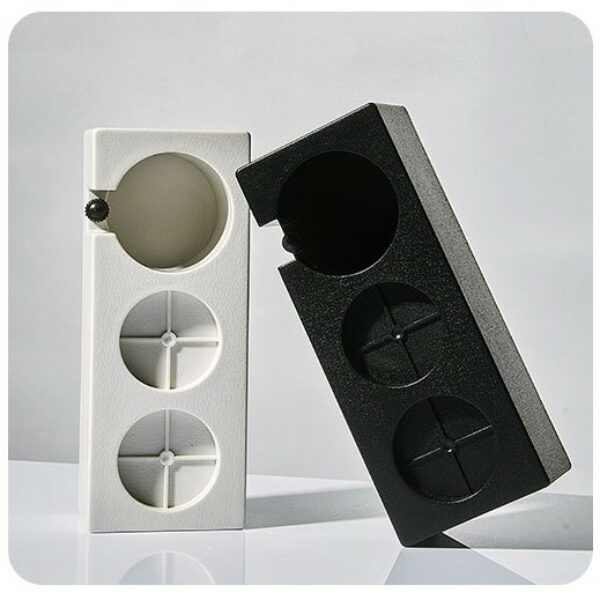 Stojan-na-utlacanie-espressa -drziakom-na-tamper-rozdelovac-galeria02 Stojan na utláčenie espressa s držiakom na tamper a rozdeľovač, čierny